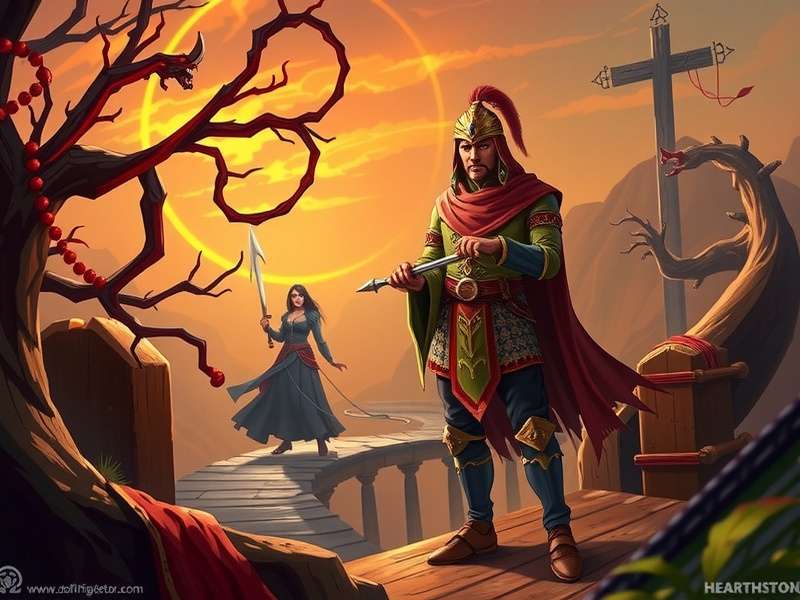 Hearthstone संगीतकार स्टूडियो में काम करते हुए