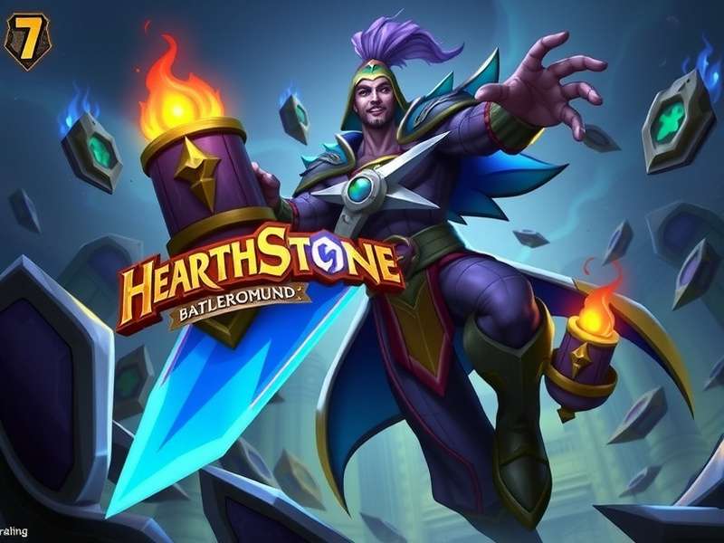 Hearthstone Battlegrounds Season 7 Gameplay Screenshot