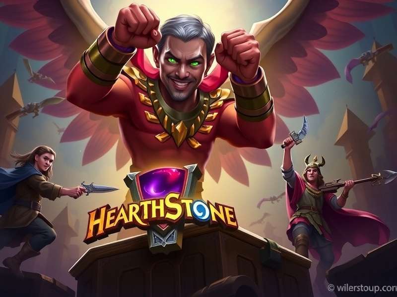 Hearthstone Arena इंटरफेस और ड्राफ्ट स्क्रीन