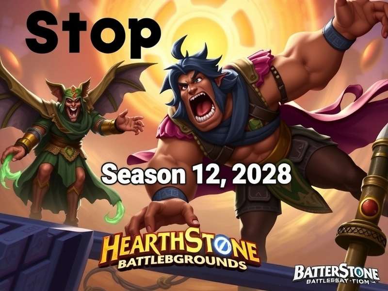Hearthstone Battlegrounds Season 12 गेमप्ले स्क्रीनशॉट