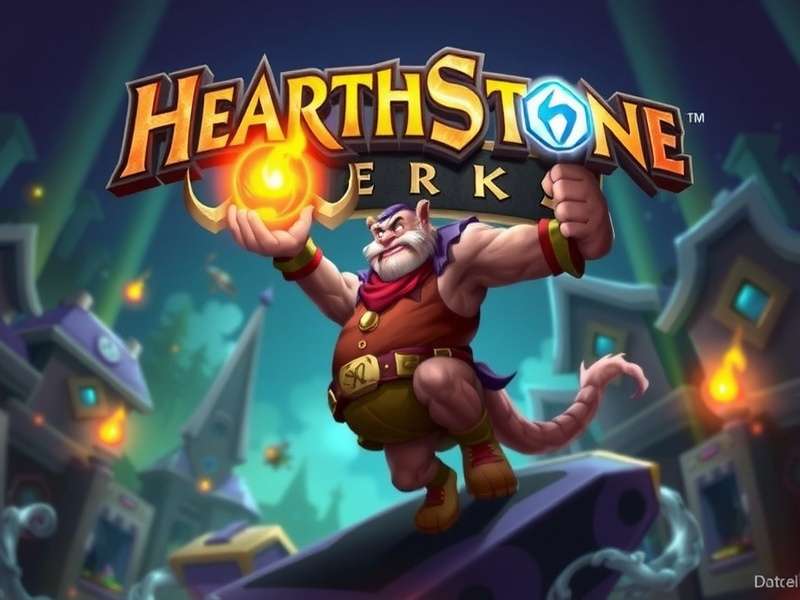 हार्थस्टोन गेमप्ले दृश्य