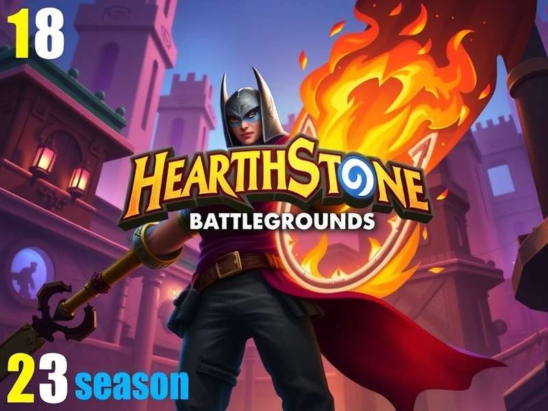 Hearthstone Battlegrounds Season 8 Key Art
