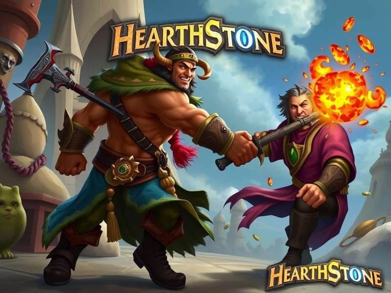 भारतीय Hearthstone खिलाड़ी टूर्नामेंट में प्रतिस्पर्धा करते हुए
