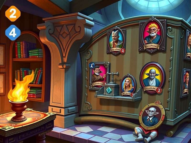 Hearthstone Timeways डेक बिल्डर इंटरफेस दिखाता हुआ विभिन्न समय अवधि के कार्ड