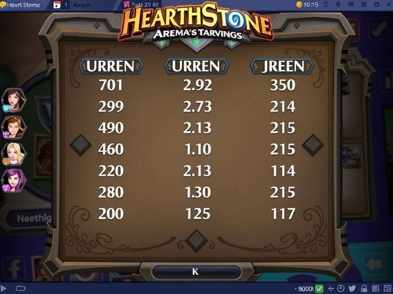 Hearthstone Arena 2025 Tier List showing S-tier cards and heroes