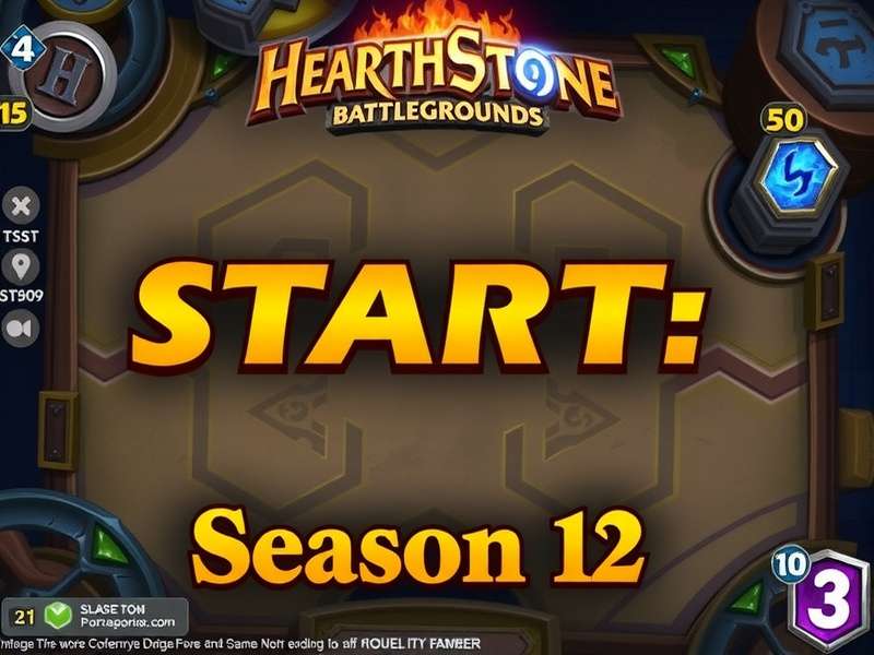 हीथस्टोन बैटलग्राउंड्स सीज़न 12 नया लोगो और मिनियन