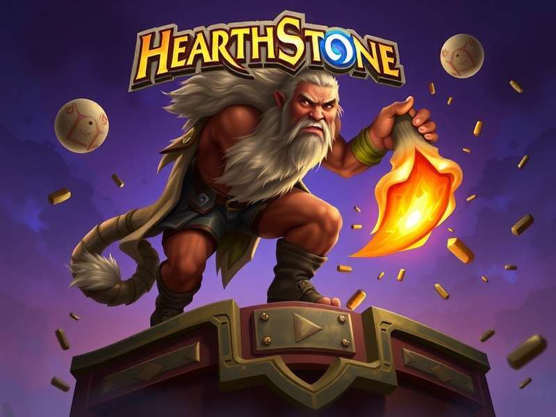 Hearthstone Game Interface showing a match in progress