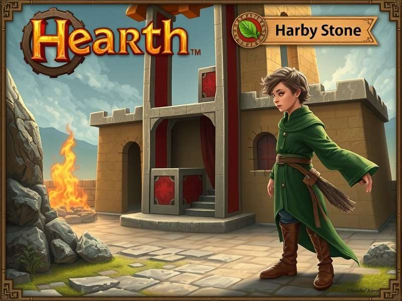 Hearthstone card game setup with Indian-themed elements