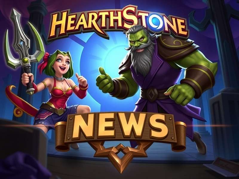 Hearthstone gameplay on a mobile device