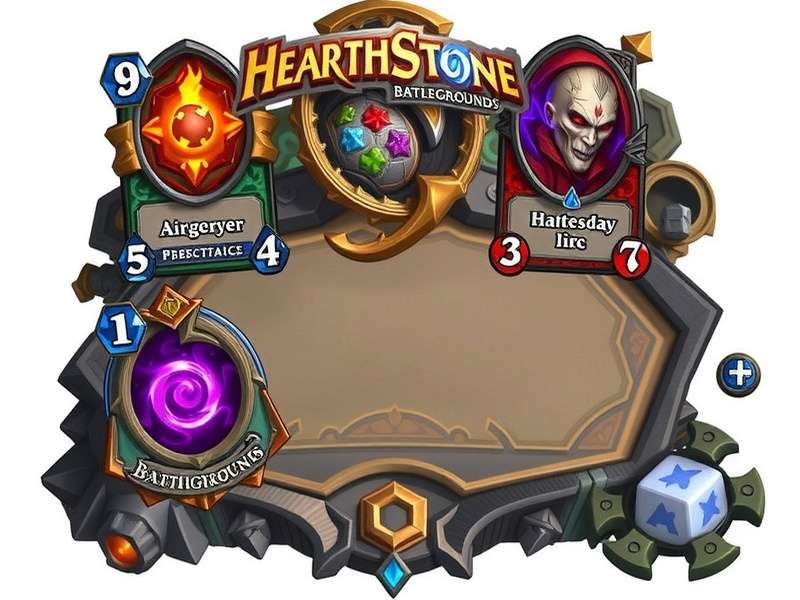 Hearthstone Battlegrounds Season 12 Meta Composition showing various minions and heroes