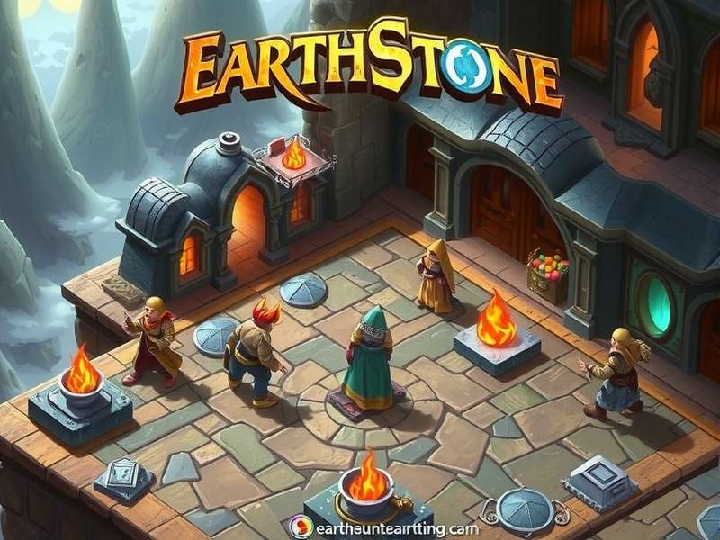 Strategic Hearthstone gameplay showing cards and board