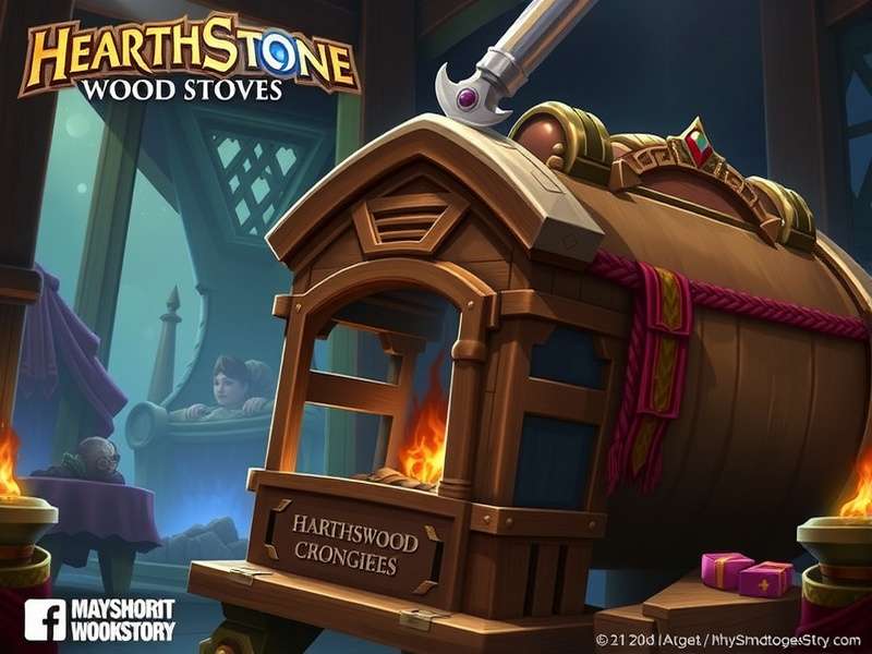 Hearthstone wood stove in a cozy living room setting