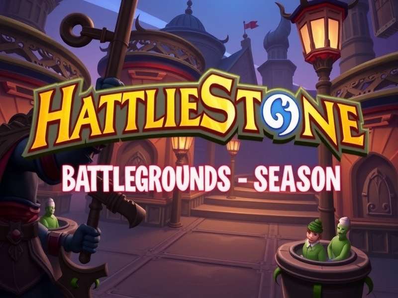 Hearthstone Battlegrounds Season 7 gameplay screenshot showing new heroes and minions