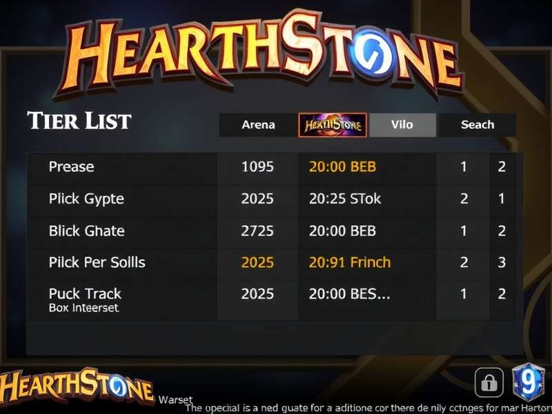 Hearthstone Arena 2025 — Epic battle scene with mage and paladin minions on the board