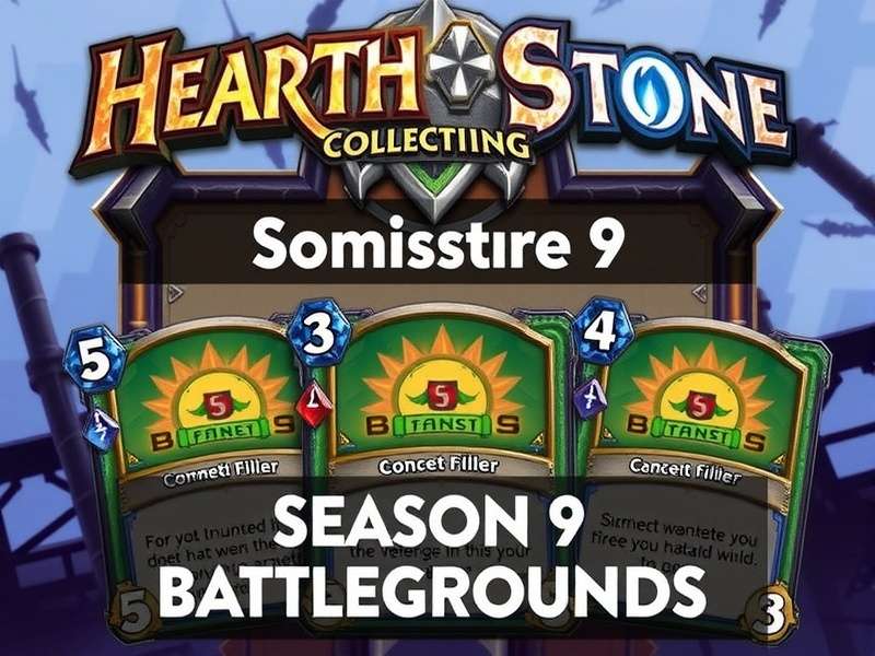 Season 9 Battlegrounds Hearthstone — Tier 7 minions and new hero pool visual guide