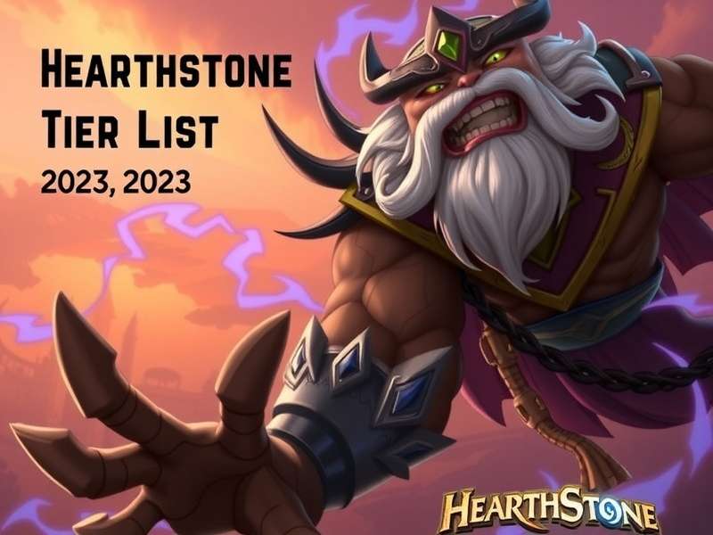 Hearthstone Arena Tier List 2023 – Hero Rankings and Strategy Guide for Indian Players