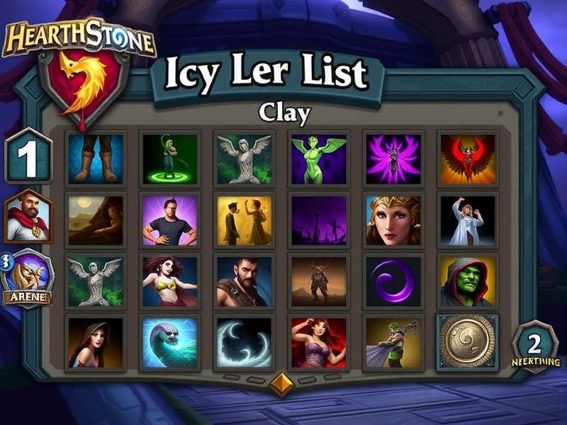 Hearthstone Arena Tier List Icy Veins – banner showing class ranking overview