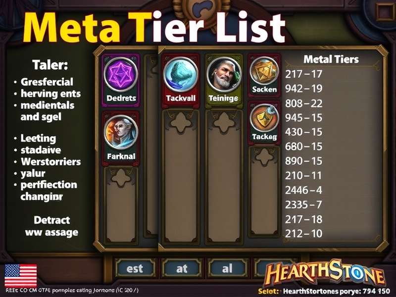 Hearthstone Meta Tier List 2025 – India edition featuring top decks and Battlegrounds strategies