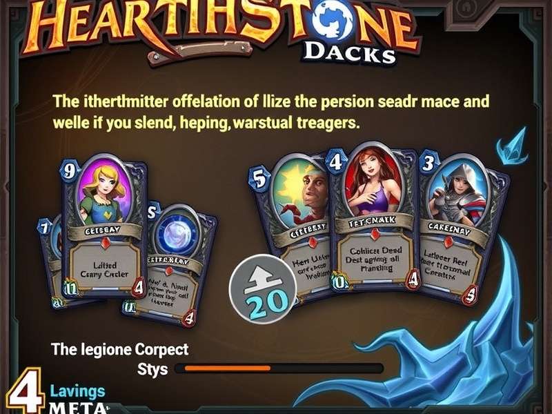 Hearthstone Decks Meta – India edition featuring top tier decks and strategic guides