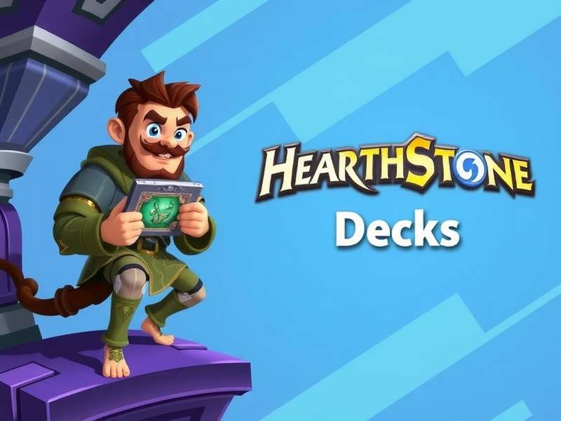 Budget Hearthstone Decks for Indian players – Wild and Standard F2P builds shown on a dark themed background with gold accents.