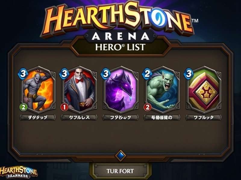 Hearthstone meta snapshot - card game dashboard view on a phone showing the latest deck win rates